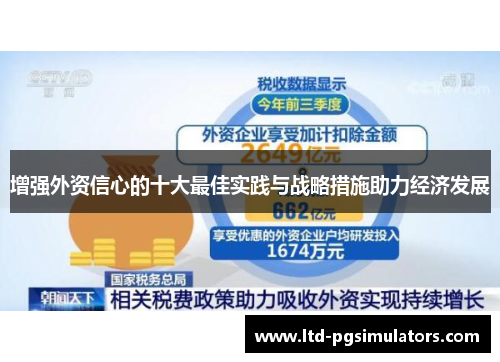 增强外资信心的十大最佳实践与战略措施助力经济发展