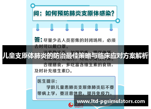 儿童支原体肺炎的防治最佳策略与临床应对方案解析